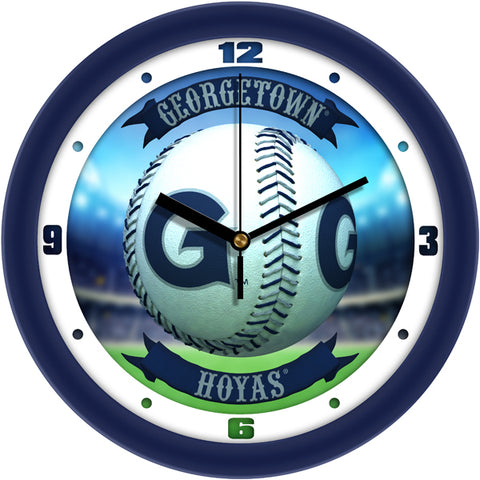 Georgetown Hoyas - Home Run Wall Clock