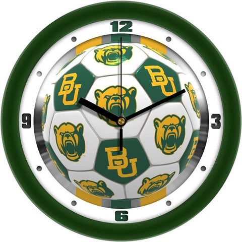 Baylor Bears - Soccer Wall Clock - SuntimeDirect