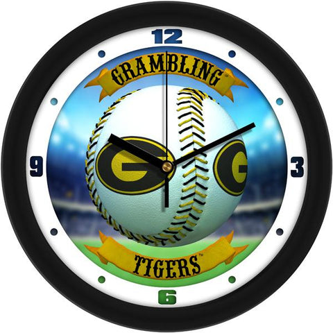 Grambling State University Tigers - Home Run Wall Clock - SuntimeDirect