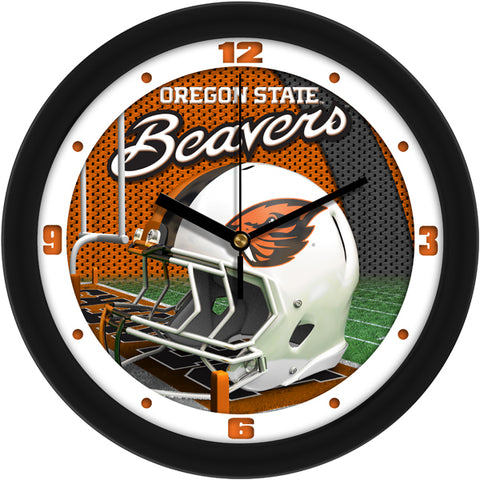 Oregon State Beavers - Football Helmet Wall Clock - SuntimeDirect