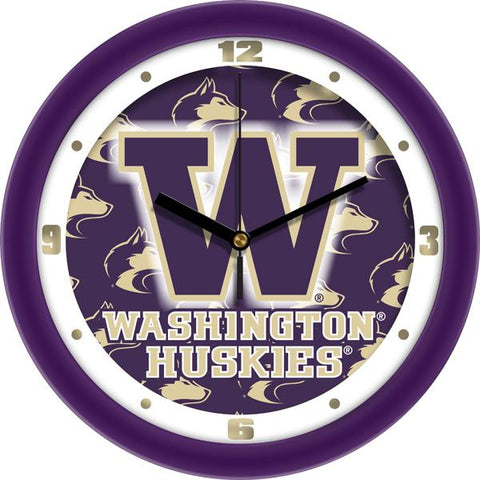 Washington Huskies - Dimension Wall Clock