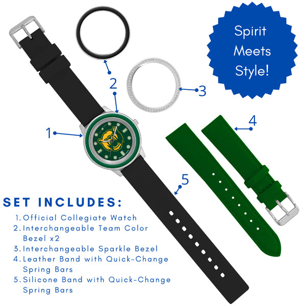 Baylor Bears Unisex Colors Watch Gift Set