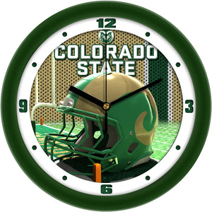Colorado State Rams - Football Helmet Wall Clock - SuntimeDirect