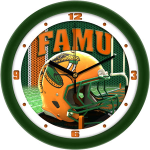 Florida A&M Rattlers - Football Helmet Wall Clock