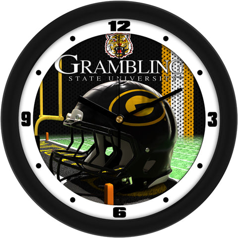Grambling State University Tigers - Football Helmet Wall Clock - SuntimeDirect