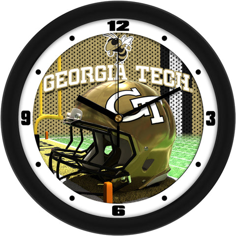 Georgia Tech Yellow Jackets - Football Helmet Wall Clock - SuntimeDirect