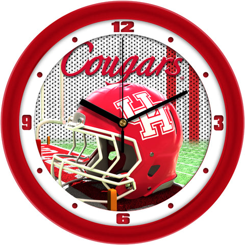 Houston Cougars - Football Helmet Wall Clock - SuntimeDirect