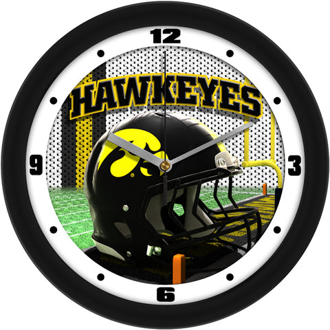 Iowa Hawkeyes - Football Helmet Wall Clock