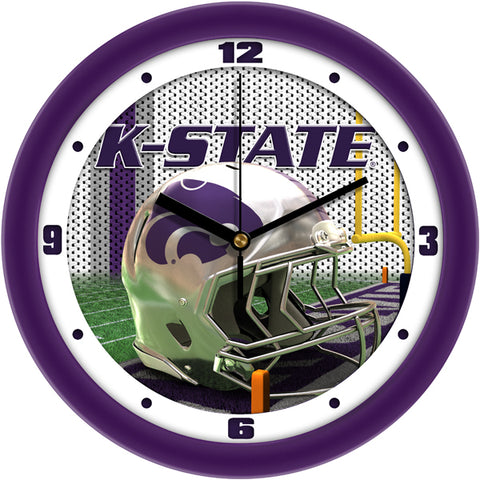 Kansas State Wildcats - Football Helmet Wall Clock