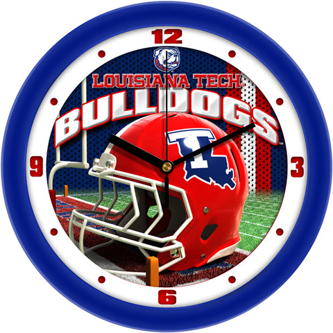 Louisiana Tech Bulldogs - Football Helmet Wall Clock