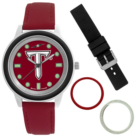 Troy Trojans Unisex Colors Watch Gift Set