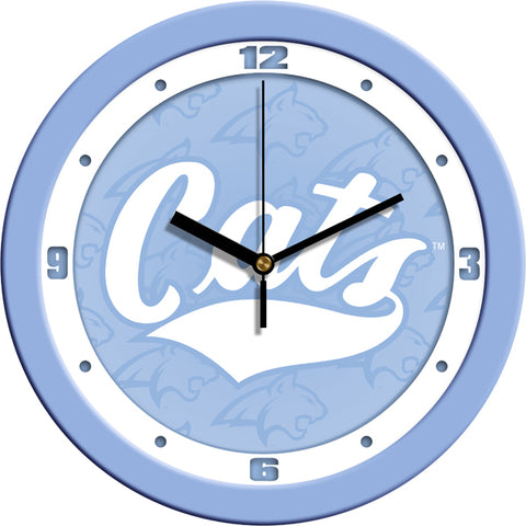 Montana State Bobcats - Baby Blue Wall Clock