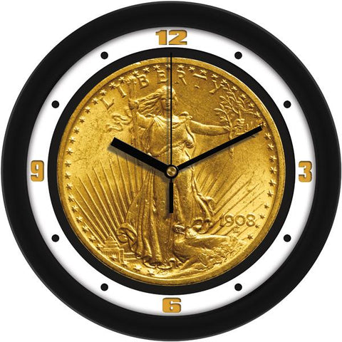 1908 $20 Gold St. Gauden's Coin Collectors Wall Clock - SuntimeDirect