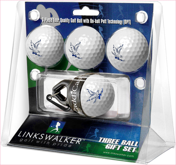 Air Force Falcons 4 Golf Ball Gift Pack with CaddiCap Ball Holder