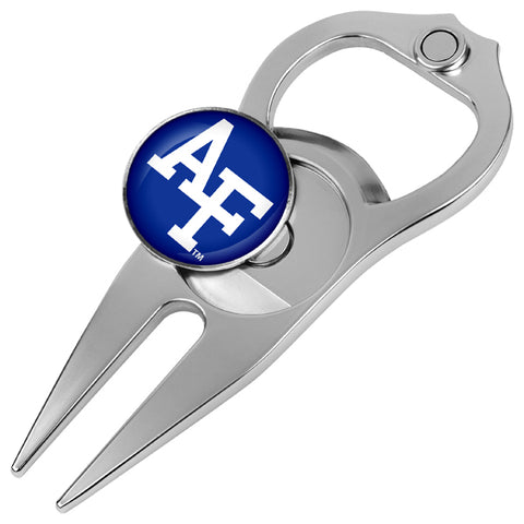 Air Force Falcons Hat Trick 5-in-1 Divot Tool with Ball Marker