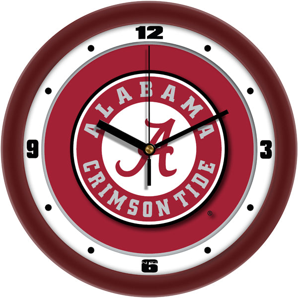 Alabama Crimson Tide Team Spirit Wall Clock 1 - Silent Non-Ticking Movement