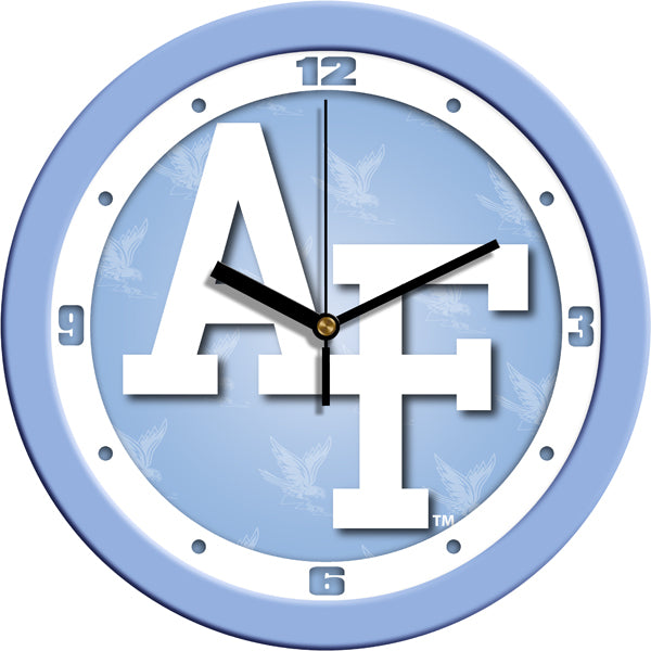 Air Force Falcons - Baby Blue Wall Clock