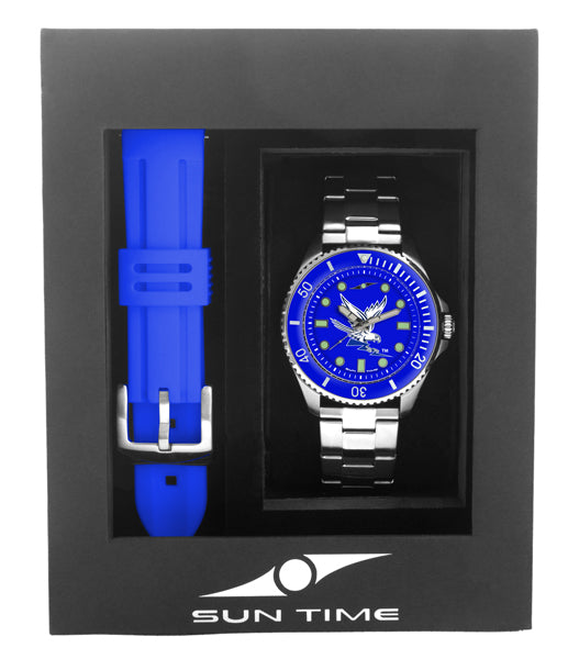 Air Force Falcons Men's Contender Watch Gift Set