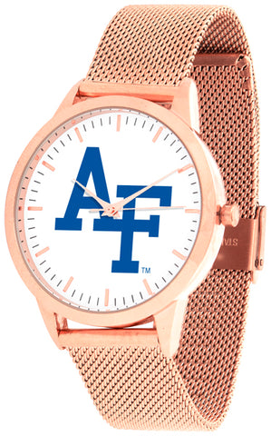 Air Force Falcons - Mesh Statement Watch - Rose Band