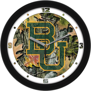 Baylor Bears - Camo Wall Clock