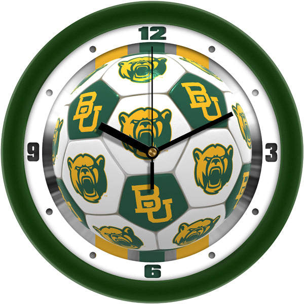 Baylor Bears - Soccer Wall Clock