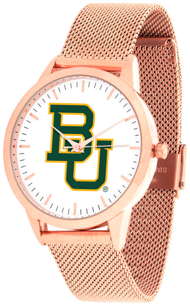 Baylor Bears - Mesh Statement Watch - Rose Band