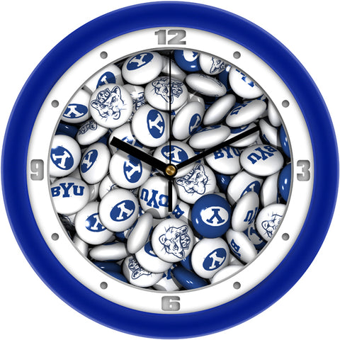 Brigham Young Univ. Cougars - Candy Wall Clock