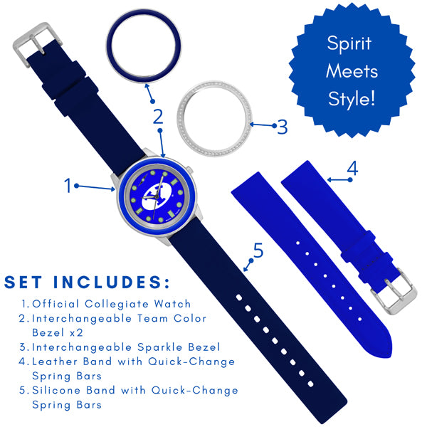 Brigham Young Cougars Unisex Colors Watch Gift Set