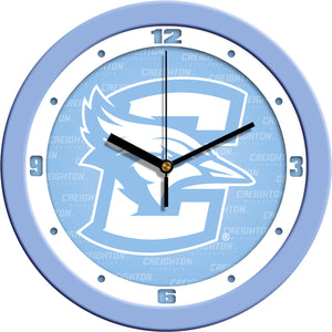 Creighton University Bluejays - Baby Blue Wall Clock