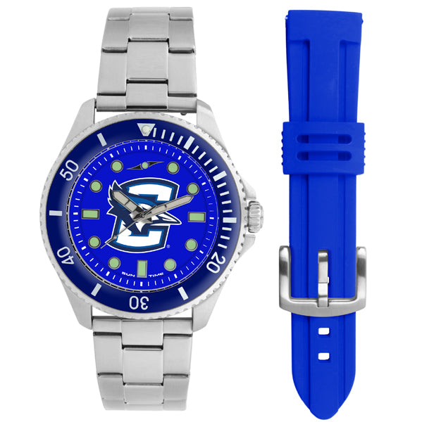 Creighton University Bluejays Men's Contender Watch Gift Set