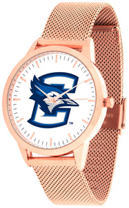 Creighton University Bluejays - Mesh Statement Watch - Rose Band