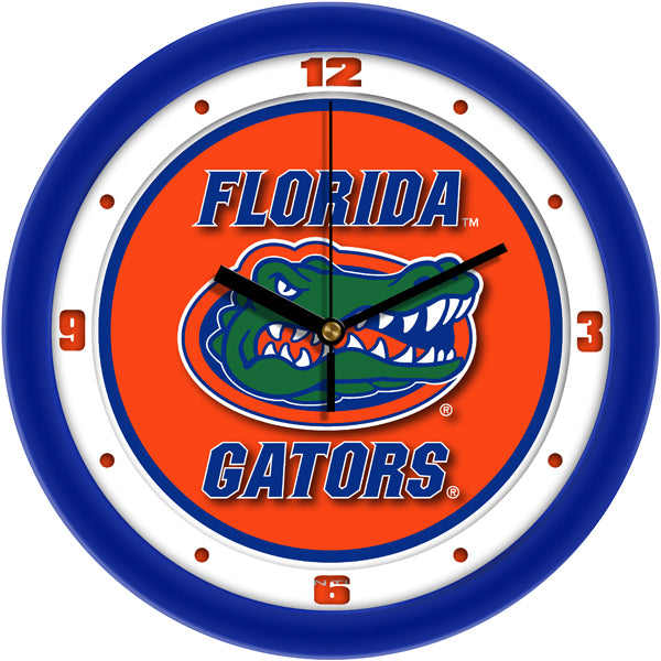 Florida Gators Team Spirit Wall Clock 1 - Silent Non-Ticking Movement