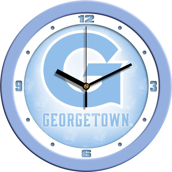 Georgetown Hoyas - Baby Blue Wall Clock