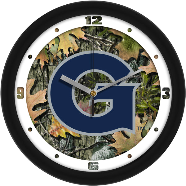 Georgetown Hoyas - Camo Wall Clock