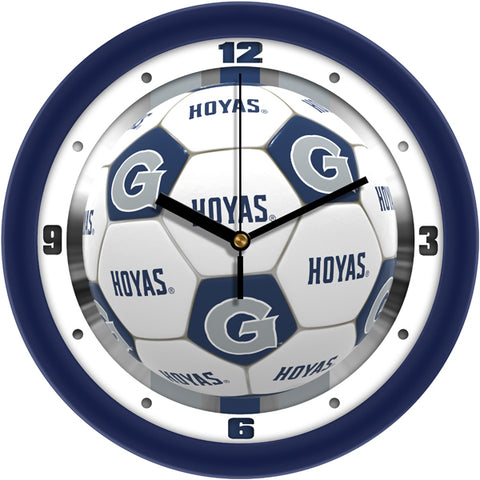 Georgetown Hoyas - Soccer Wall Clock