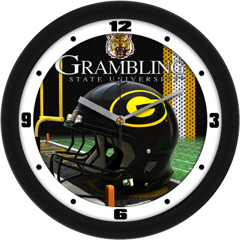 Grambling State University Tigers - Football Helmet Wall Clock