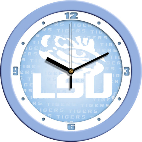 LSU Tigers - Baby Blue Wall Clock