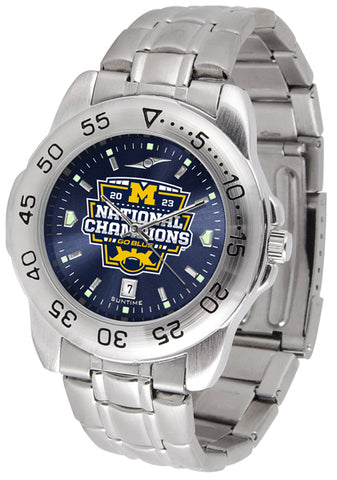 Michigan Wolverines 2023 Champions Men's Sport Watch