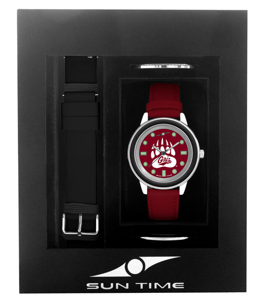 Montana Grizzlies Colors Watch Gift Set