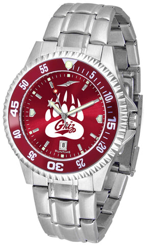 Montana Grizzlies - Competitor Steel AnoChrome  -  Color Bezel