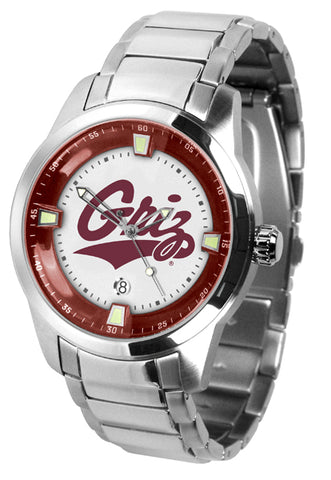 Montana Grizzlies - Men's Titan Steel Watch