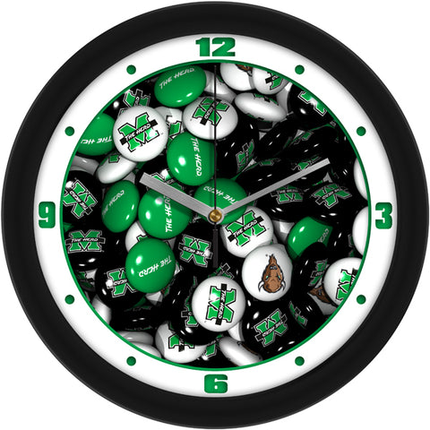 Marshall University Thundering Herd - Candy Wall Clock