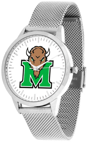 Marshall University Thundering Herd - Mesh Statement Watch - Silver Band