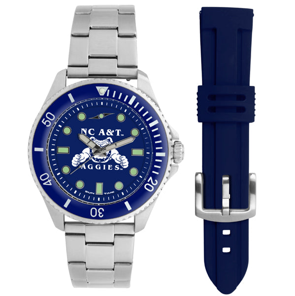 North Carolina A&T Aggies Men's Contender Watch Gift Set