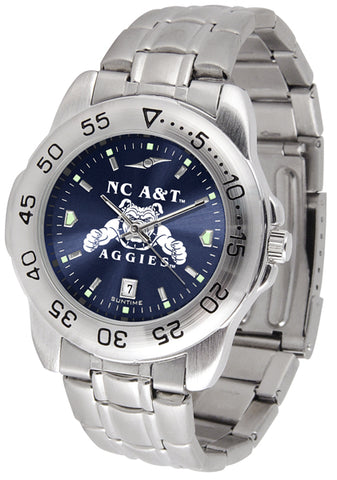 North Carolina A&T Aggies Men's Sport 43mm Watch