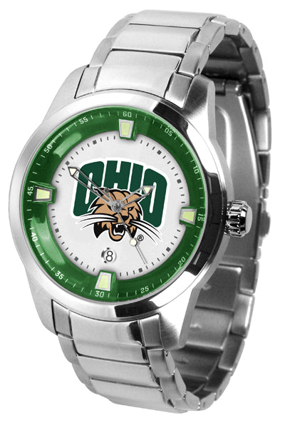 Ohio University Bobcats - Men's Titan Steel Watch