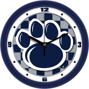 Penn State Team Spirit Wall Clock 2 - Silent Non-Ticking Movement