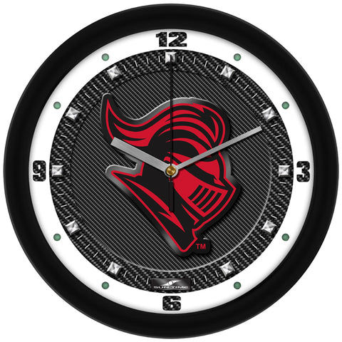 Rutgers Scarlet Knights - Carbon Fiber Textured Wall Clock