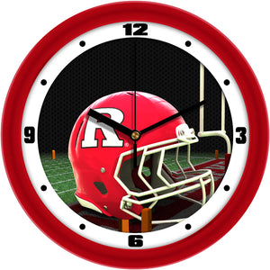 Rutgers Scarlet Knights - Football Helmet Wall Clock