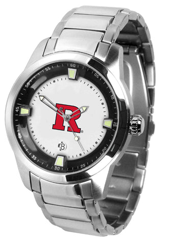 Rutgers Scarlet Knights - Men's Titan Steel Watch